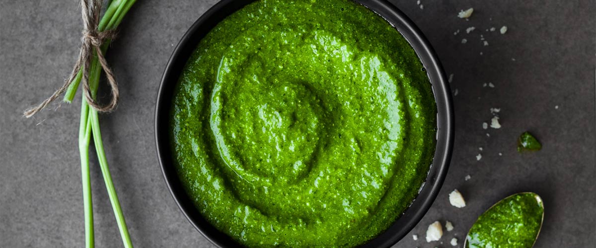 Parsley Spinach Pesto