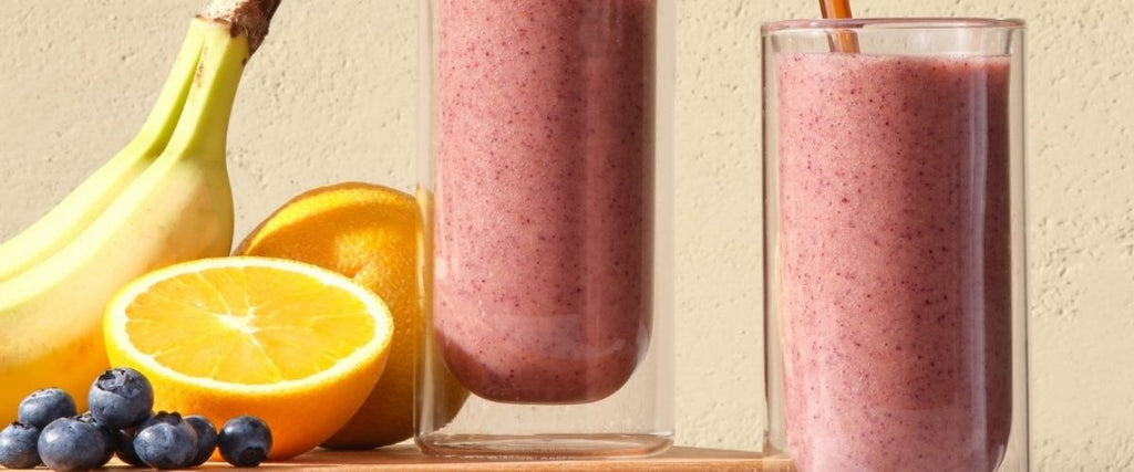 Banana Blueberry Orange Smoothie