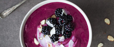 Blackberry Beetroot Smoothie Bowl