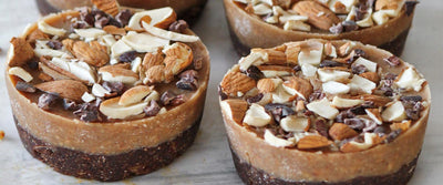 Choc Almond Fudge Cups