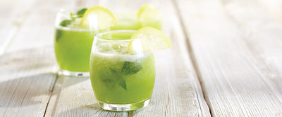 Frosty Basil Lemonade