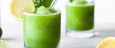 Lemon Lime Basil-Ade Slushy