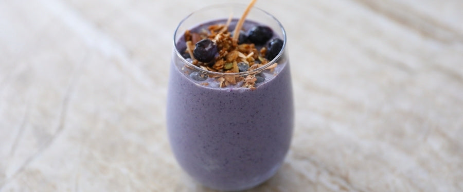 Blueberry Dream Protein Smoothie