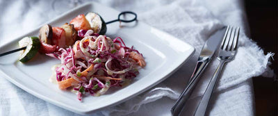 Red Cabbage Coleslaw