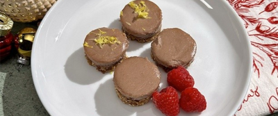 Mini Raspberry Cheesecakes