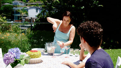 Simon Family Lemon Granita Cocktail