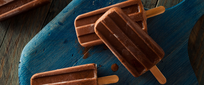 Coffee Cocoa Nib Fudge Pops