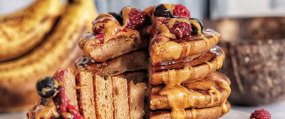 Banana Blender Pancakes