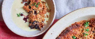 Warm Spiced Pear Crumble