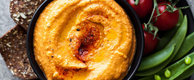 Roasted Red Pepper Hummus